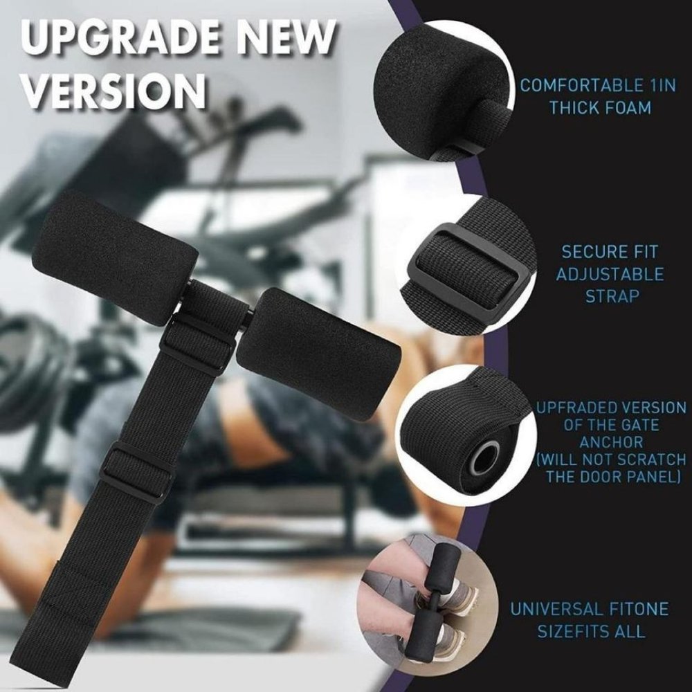 High Quality Adjustable Hamstring Curl Strap Holds 220lbs Pounds Hamstring Curls